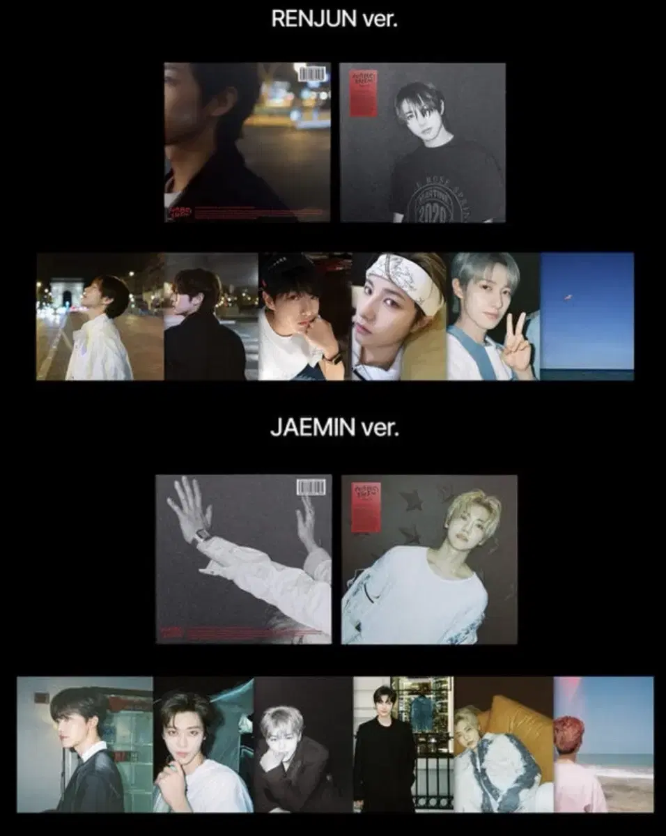 Jaemin Photo Exhibition sealed MD md Narcissism LP jaemin renjun LP