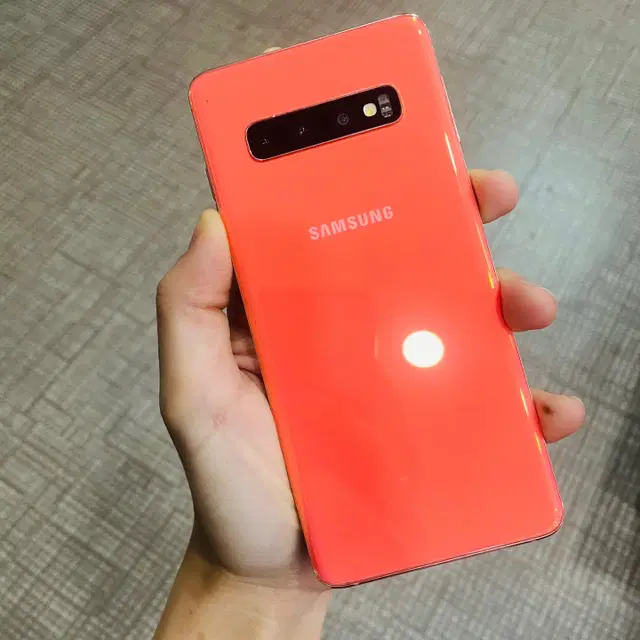 갤럭시 S10 코랄 128GB U+ 무잔상AA급공기계판매합니다