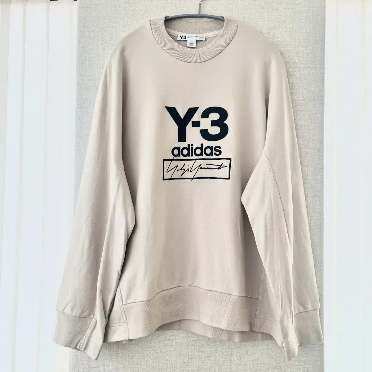 Adidas Yohji Yamamoto 19FW Y-3 Sweatshirt Man to Man