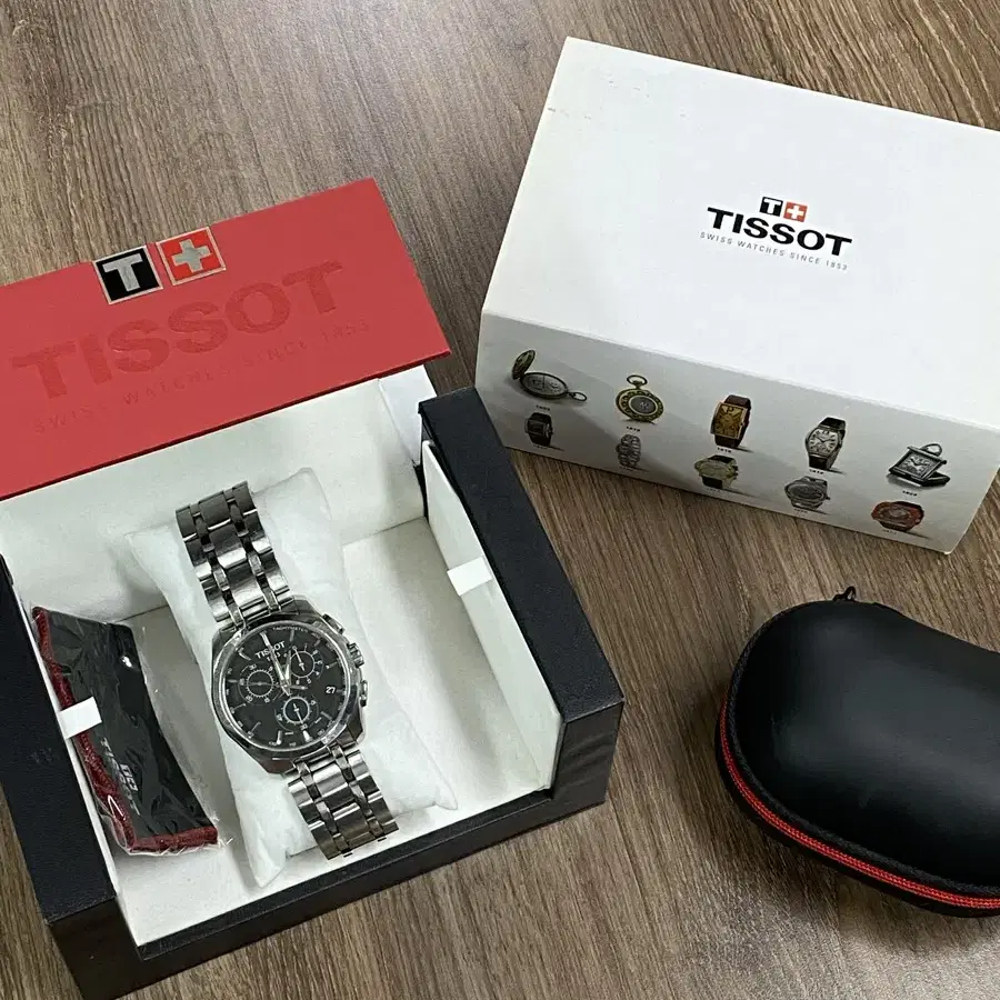 티쏘(Tissot) 꾸뜨리에 크로노