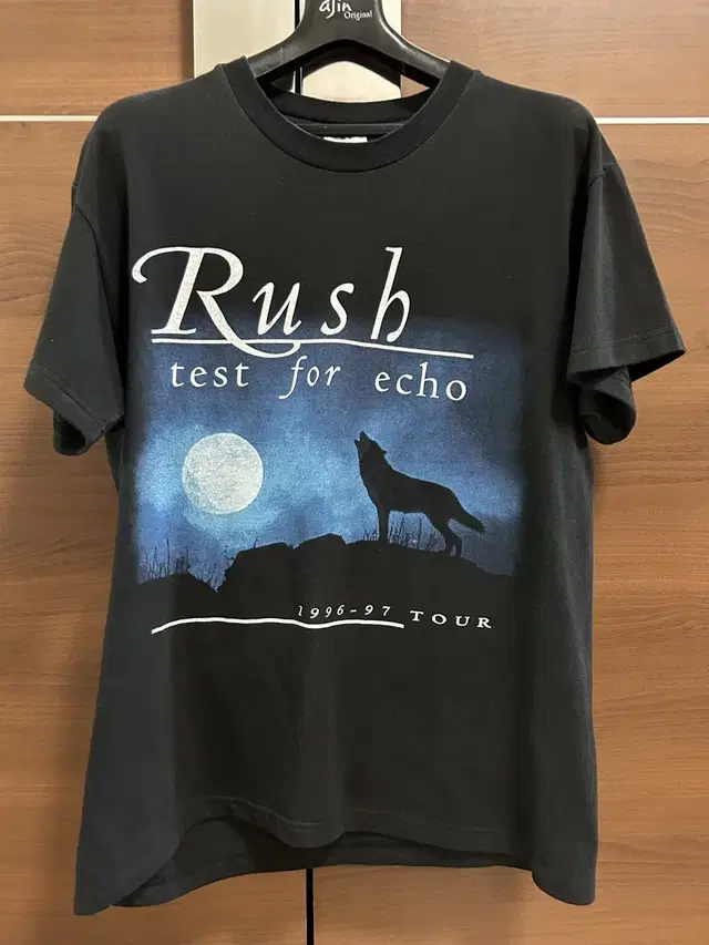 90s 빈티지 rush 러쉬 밴드티 test for echo