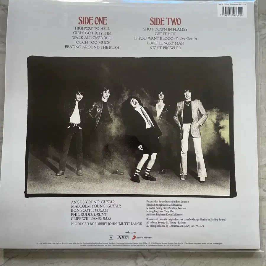 AC DC LP 엘피 (총2개)