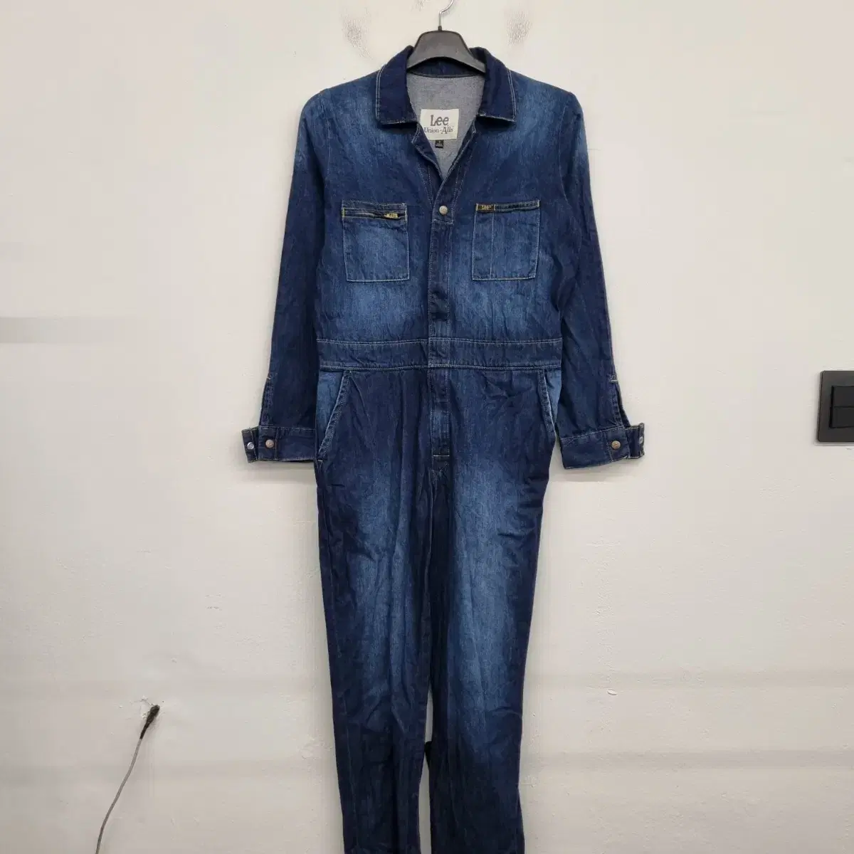 [90/S] Lee Lee Denim Union Jumpsuit