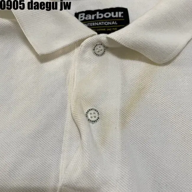 L BARBOUR TEE 바버 카라티 반팔