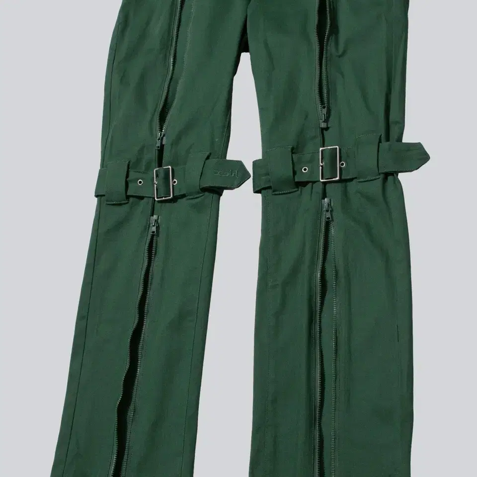 엑스걸 X-girl inside out bondage pants