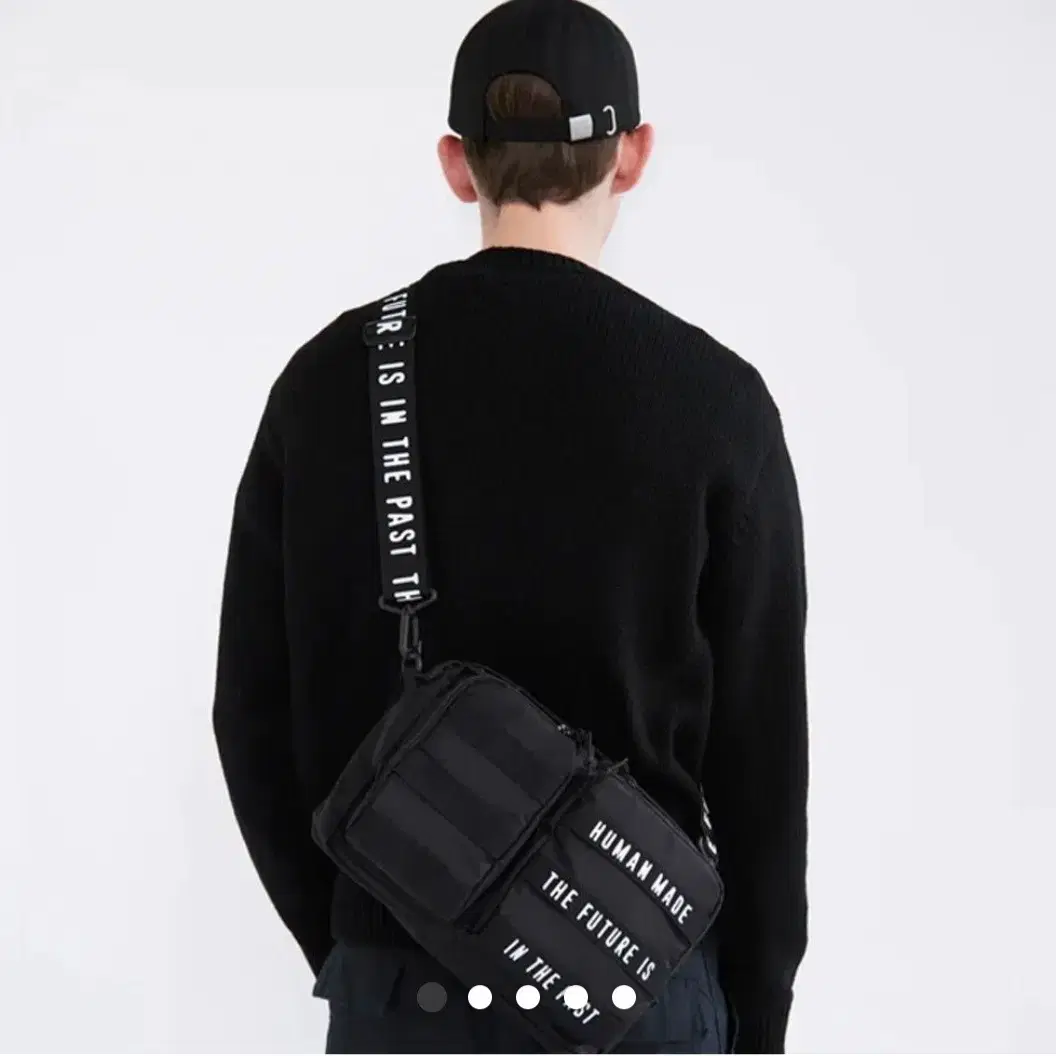 휴먼메이드 파우치 블랙 라지  human made pouch black