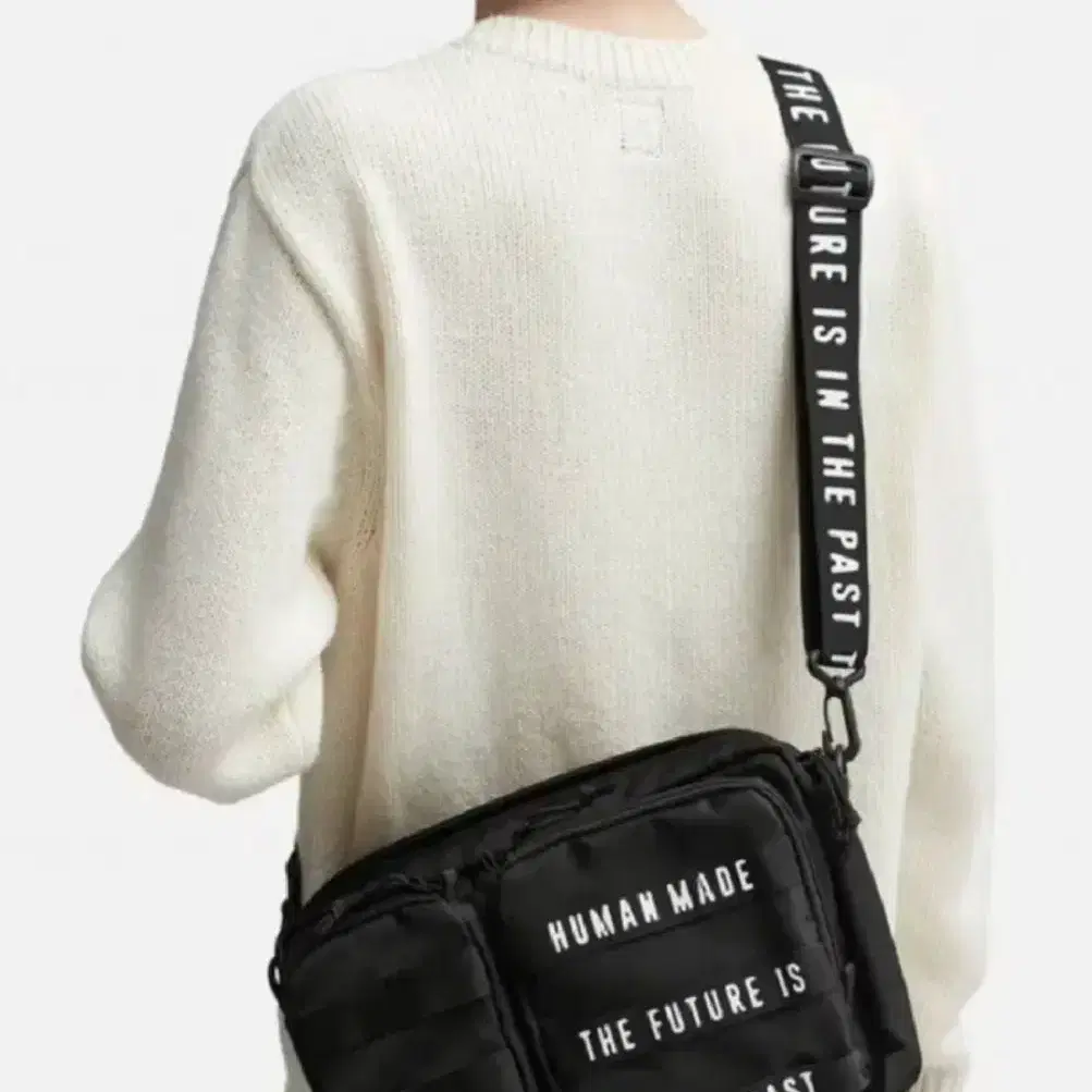 휴먼메이드 파우치 블랙 라지  human made pouch black