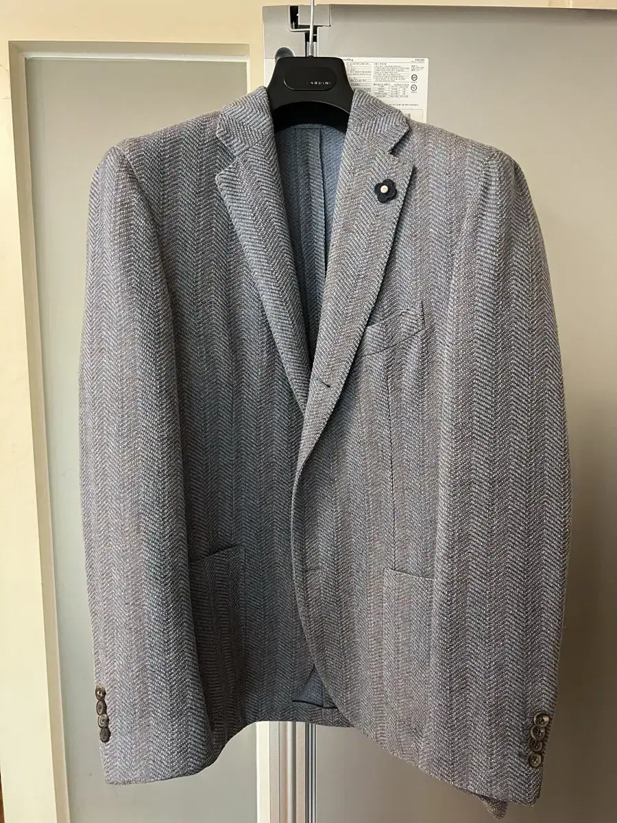 Lardini Herringbone Jacket 50