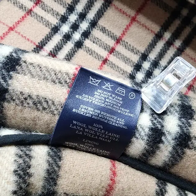 버버리 BURBERRY 울브렌더 더플코트 블랙 2XL