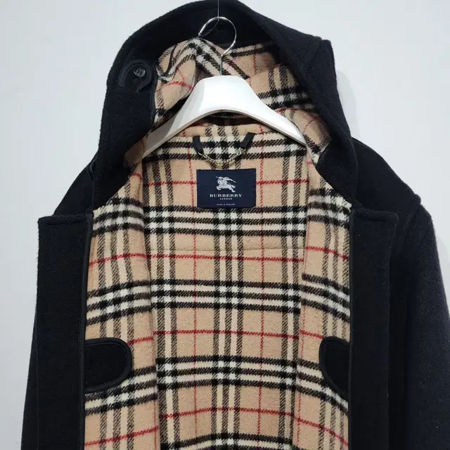 버버리 BURBERRY 울브렌더 더플코트 블랙 2XL