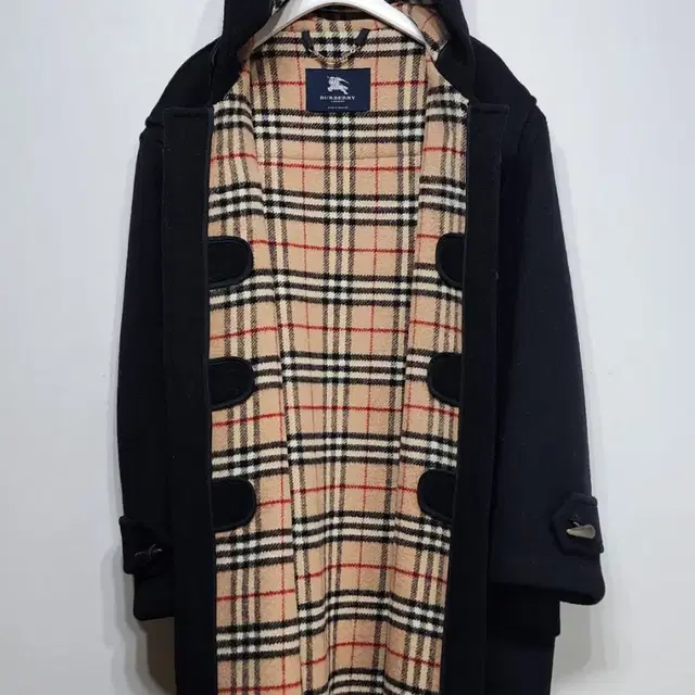 버버리 BURBERRY 울브렌더 더플코트 블랙 2XL