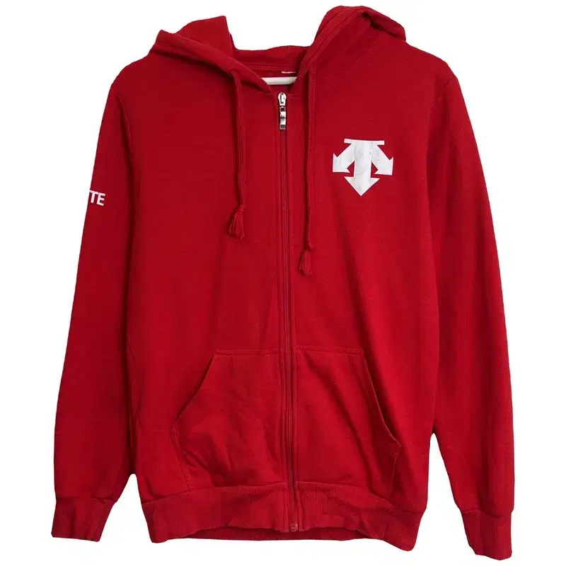 Desant Logo Hooded Zip-Up | L RedB37/4-0906-027