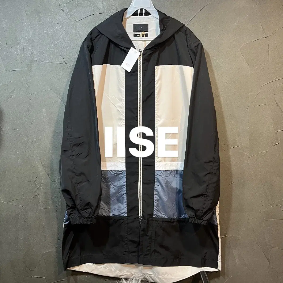 [L] IISE Ise Nylon Two-Way Jacket