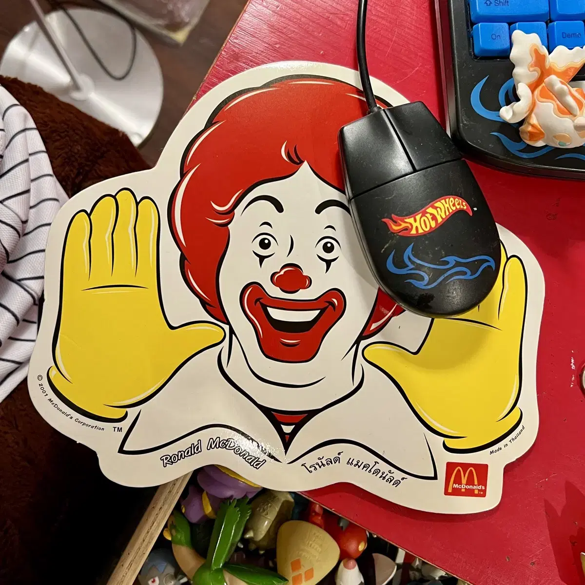 Mcdonalds Friends Mouse Pad, 2001