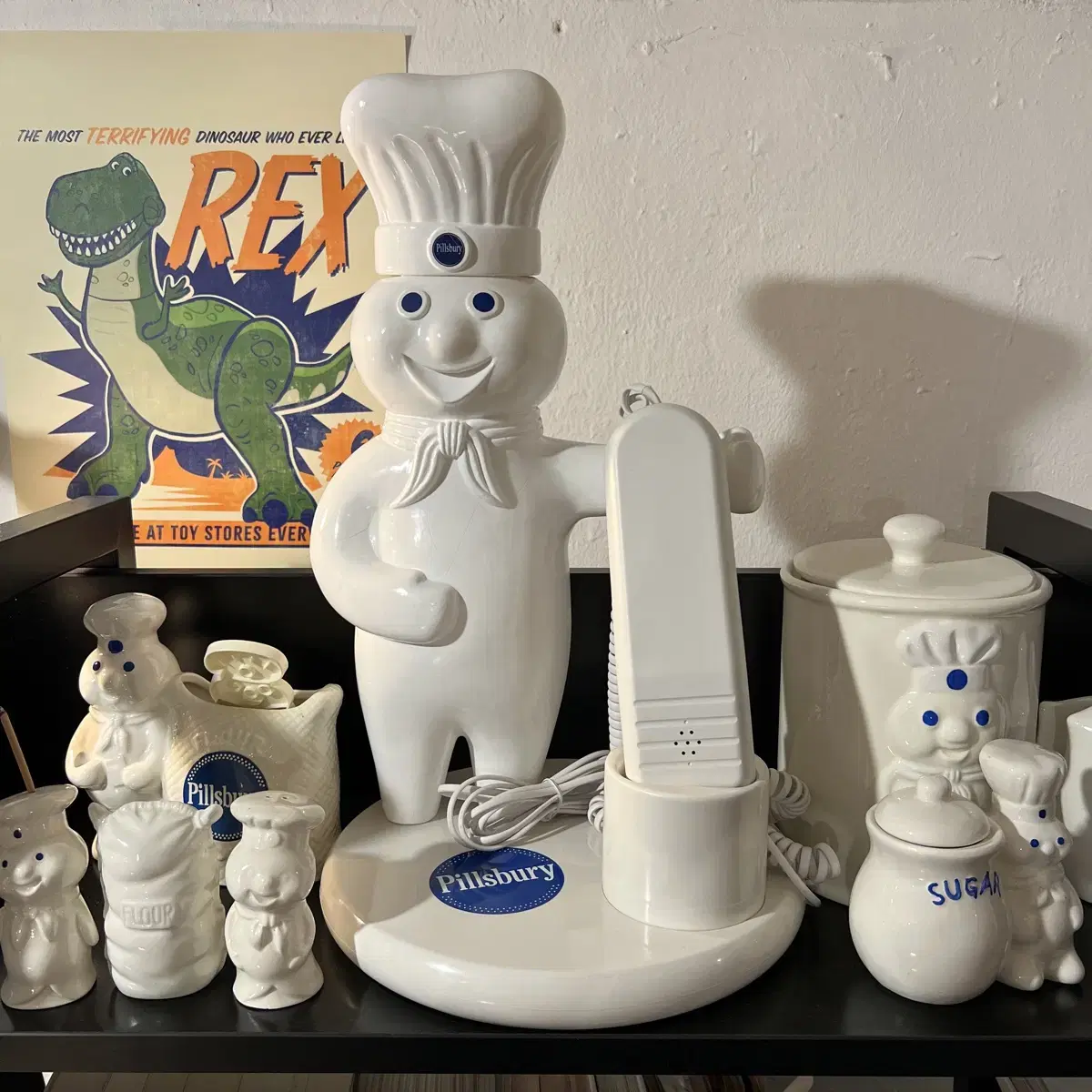 Vtg Pillsbury Doughboy Telephone, 1997