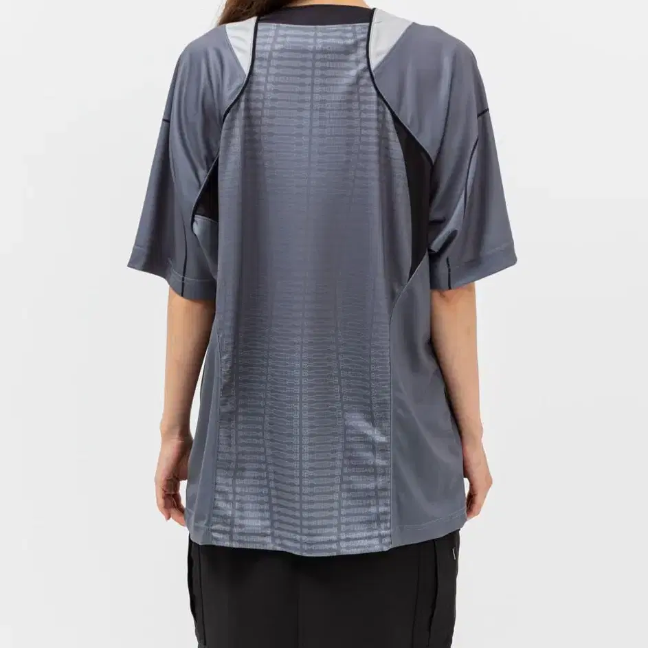 WELLBEING EXPRESS MESH JERSEY TOP GREY O