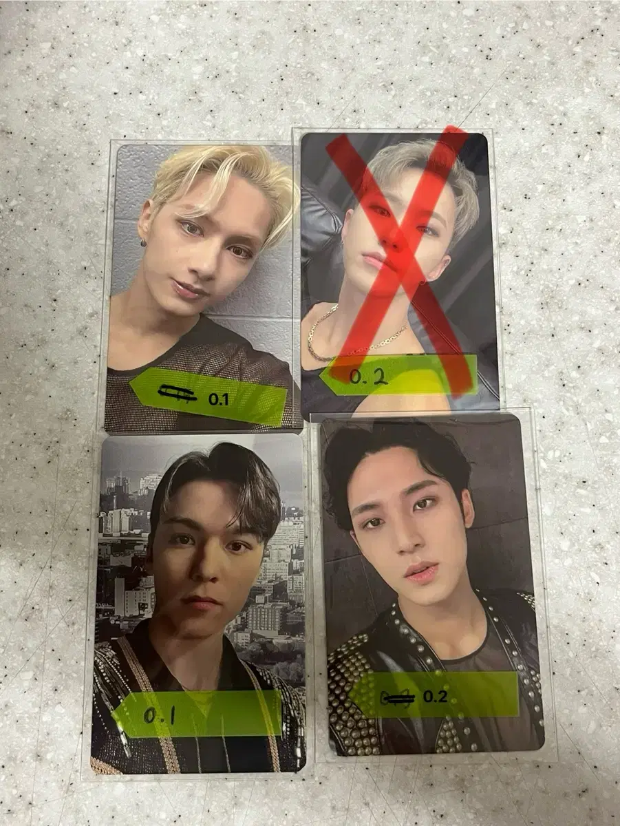 Seventeen jun hoshi mingyu vernon Biedersun Touring Photocard