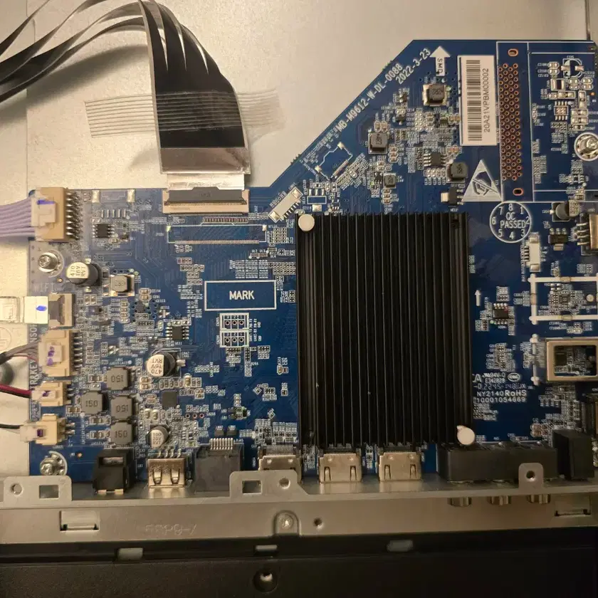 M9615a Rear Panel MB-M9612-W-DL-0088 (plus UA651QLED TV motherboard) on Bunjang Global Site.