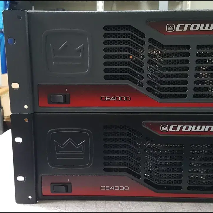 크라운 CE4000 중고 파워앰프 (4옴 1200W + 1200W)