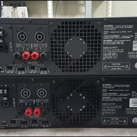 크라운 CE4000 중고 파워앰프 (4옴 1200W + 1200W)