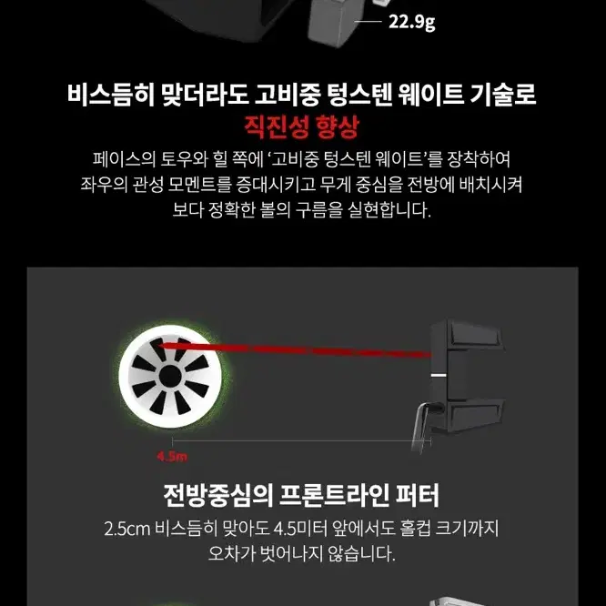 [정품][새상품] 클리브랜드 골프 퍼터 34인치 남성용