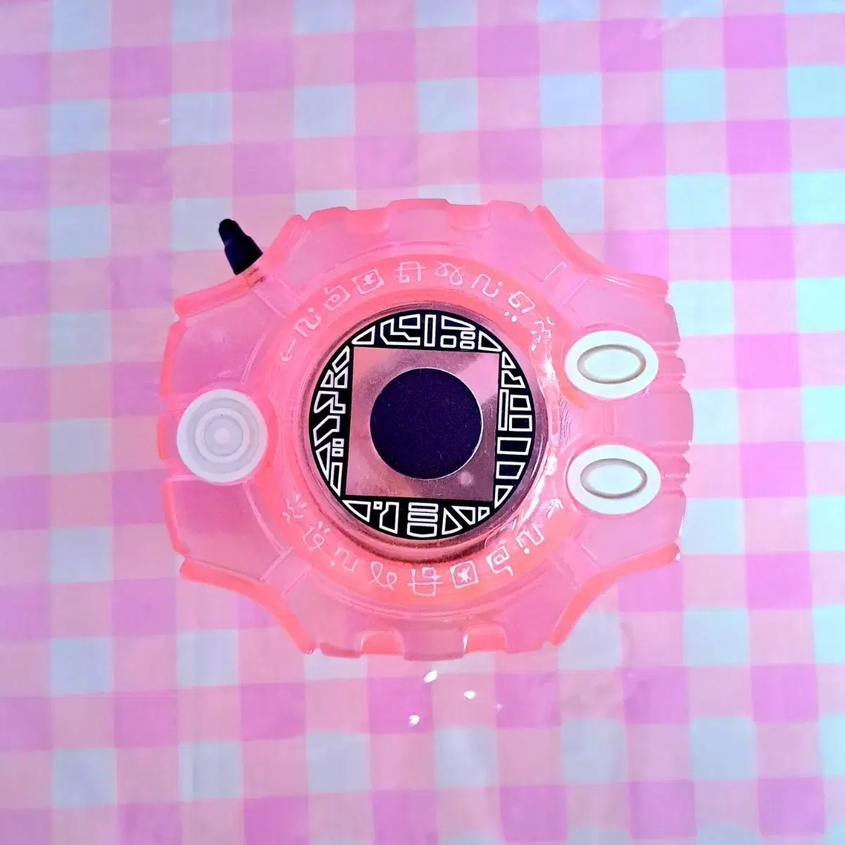 Digimon Fluorescent Pink Brave Heart Music Box