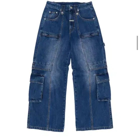 더바이닐하우스 바지 HARDTACK WIDE DENIM PANTS