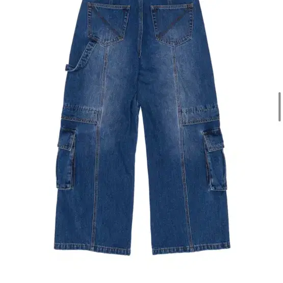 더바이닐하우스 바지 HARDTACK WIDE DENIM PANTS