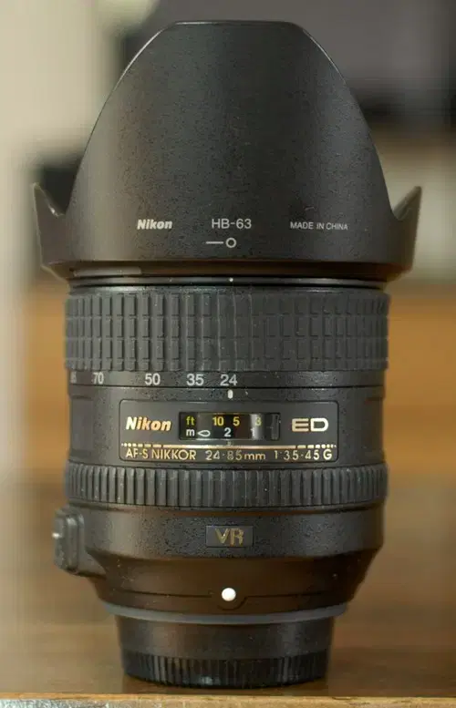 니콘AF-S24-85mm1:3.5-4.5 G VR랜즈