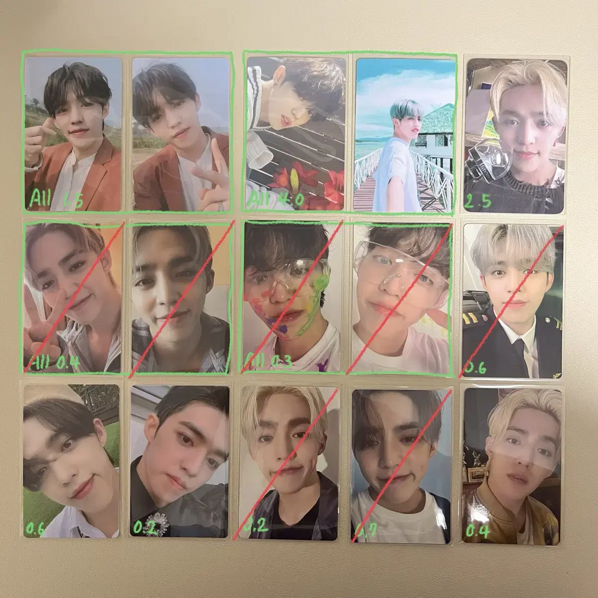 Seventeen s.coups choi seungcheol Transfer of photocards