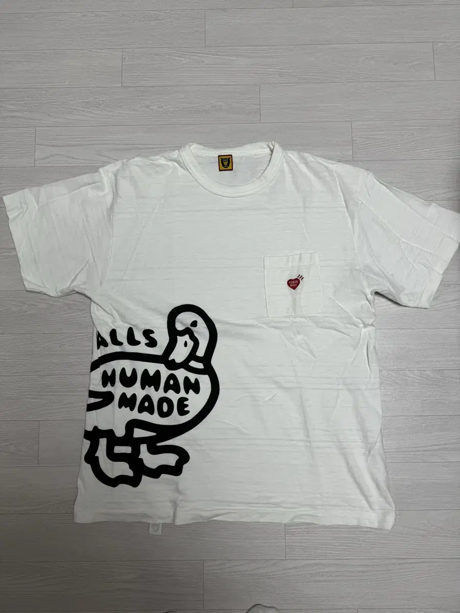 Humanmade Short Sleeve Pocket T-Shirt Size XL