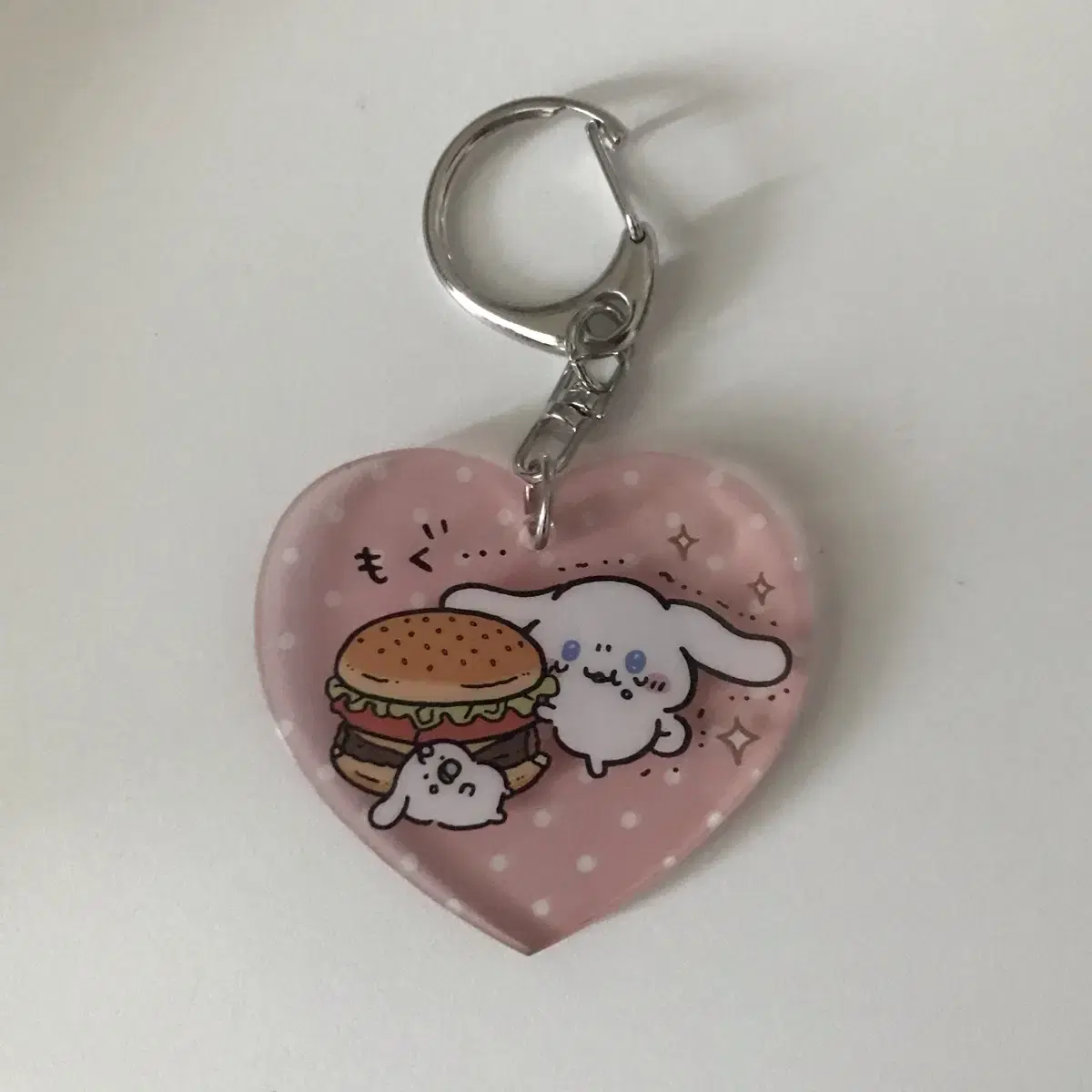 Nagano San Rio Collaboration keyring cinnamoroll joke bear