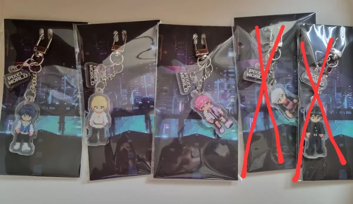 [unsealed/cost]Plave Pixelworld keyring Yejun,Noah,Bamby WTS