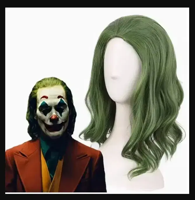 New Arrival Halloween Cosplay Costume Joker Joker Wig