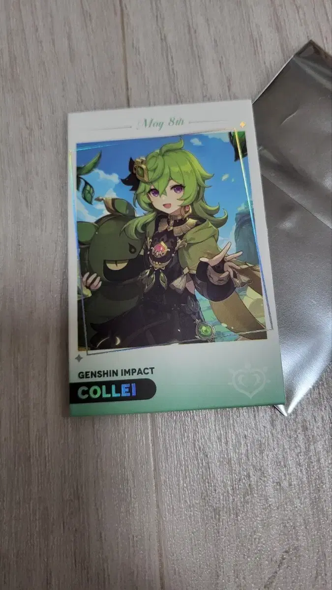 Genshin Impact Mega Coffee Collab Wanderer Kolay Photocard Alhaitham Nilu