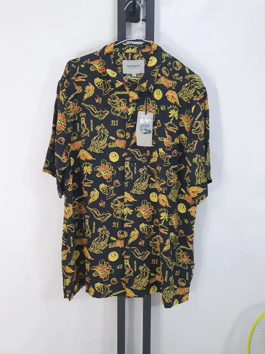 Calhart Shirt Hawaiian Paradise Short Sleeve Southern New M