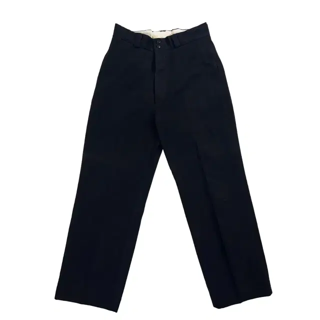 AT LAST CO BLACK DENIM TROUSERS