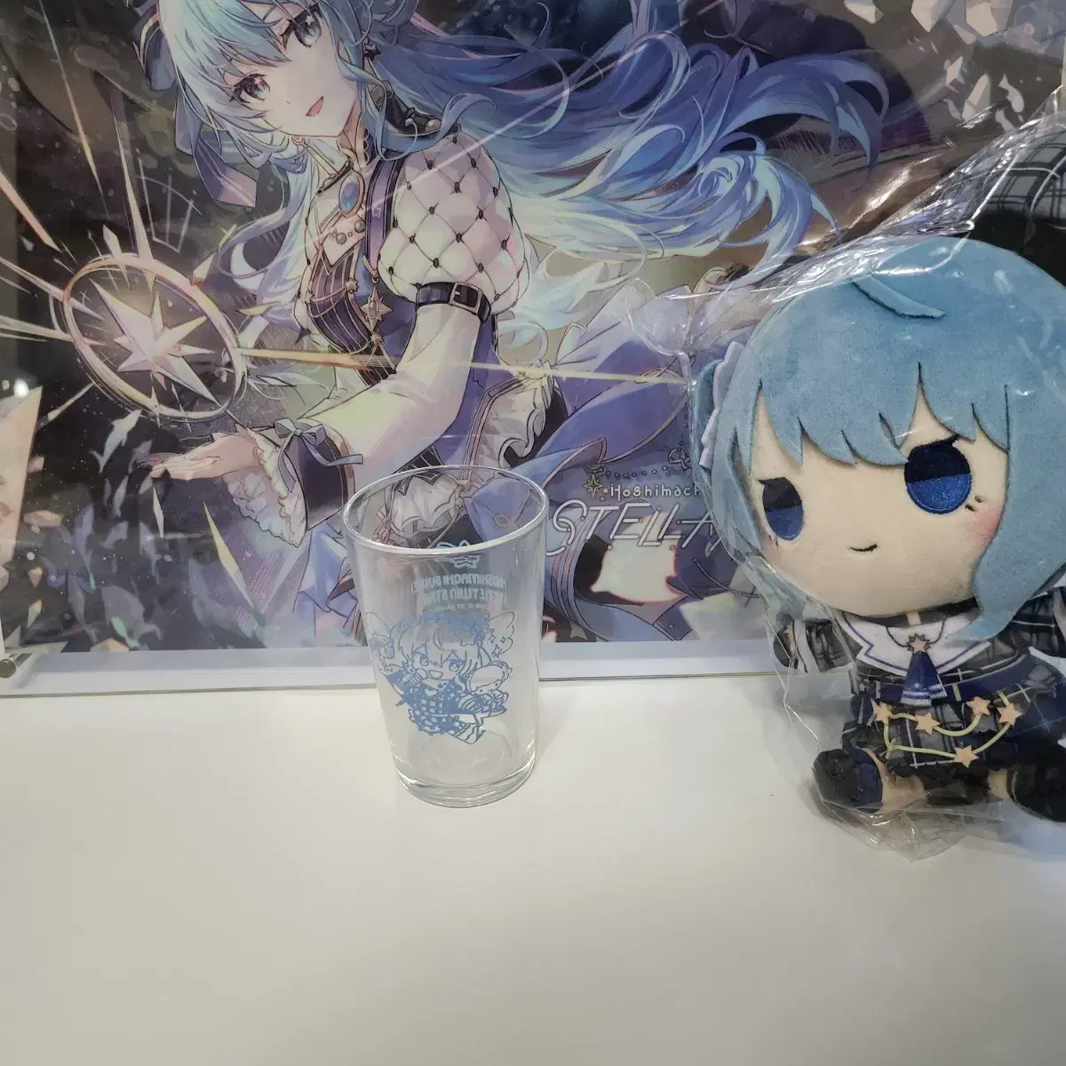 Hoshimachi Suisei Sanrio Collaboration Glass Cup HoloLive