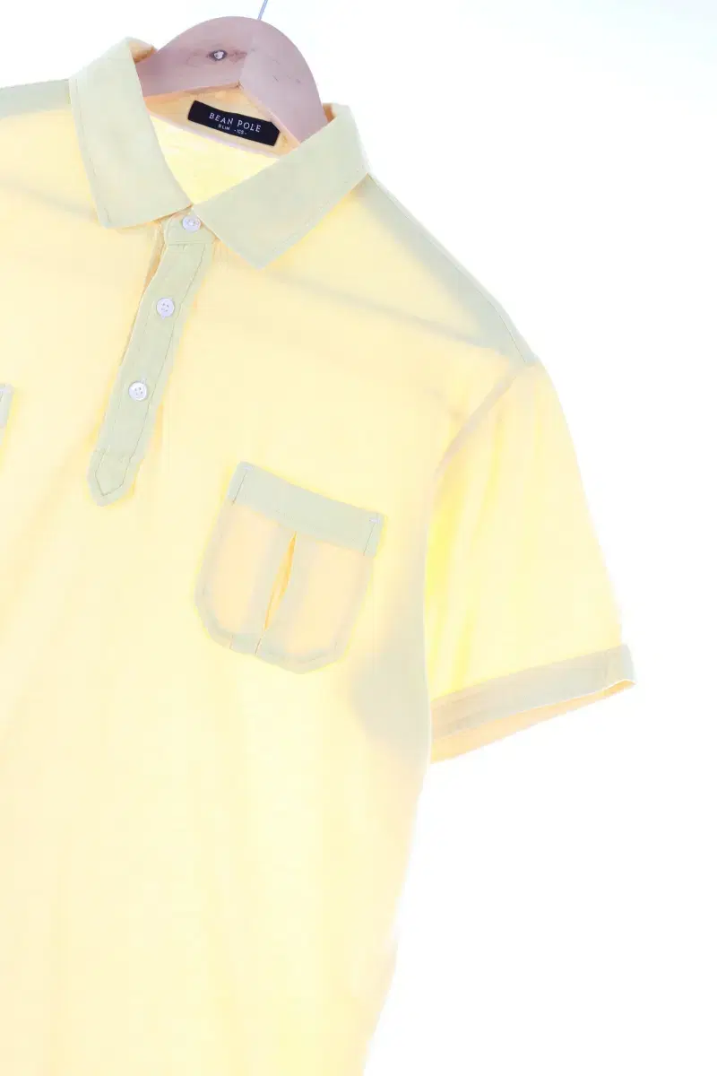 (XL) Beanpole Short Sleeve kara T-shirt Yellow Old School Limited Edition-EE12