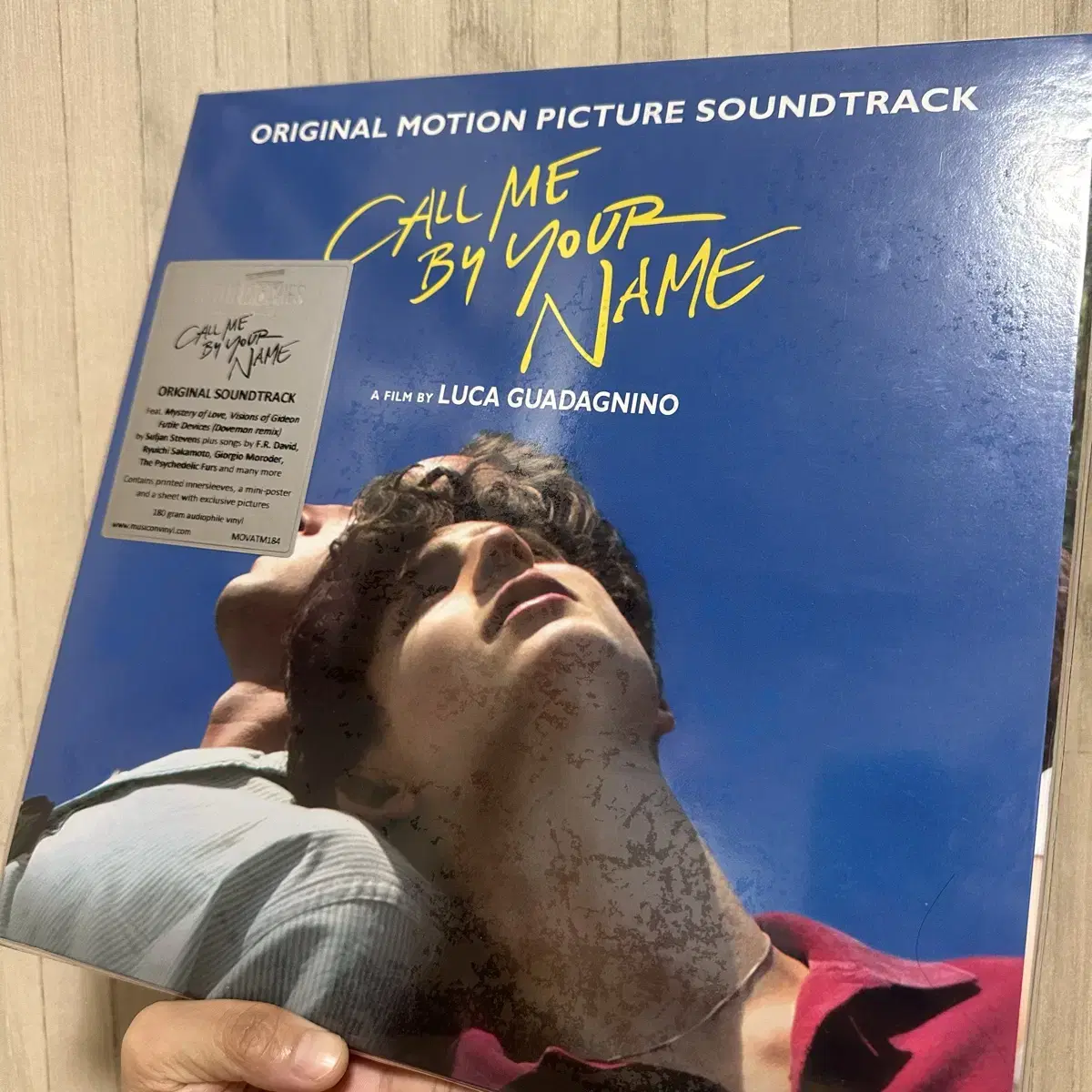 콜바넴 CALL ME BY YOUR NAME OST LP