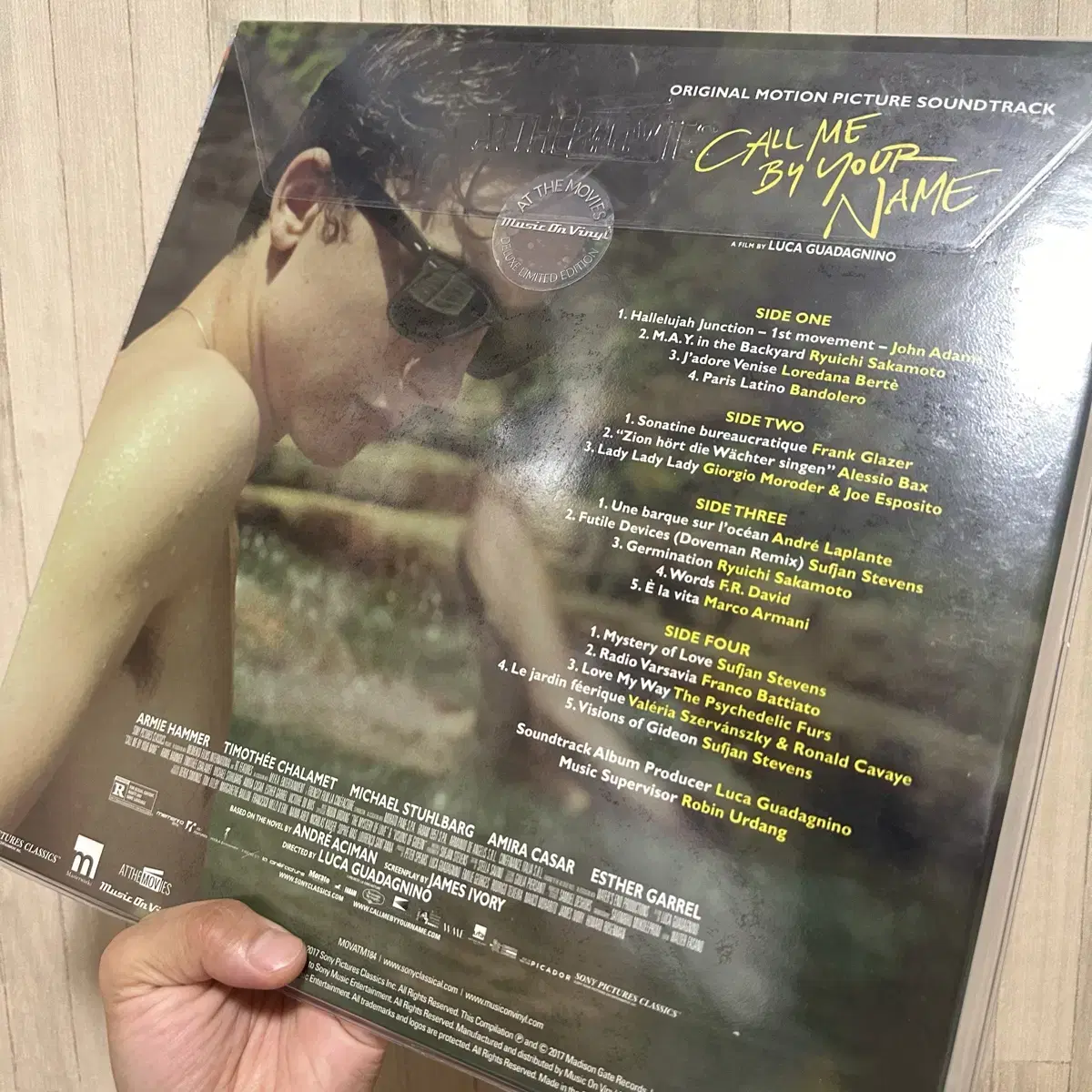 콜바넴 CALL ME BY YOUR NAME OST LP