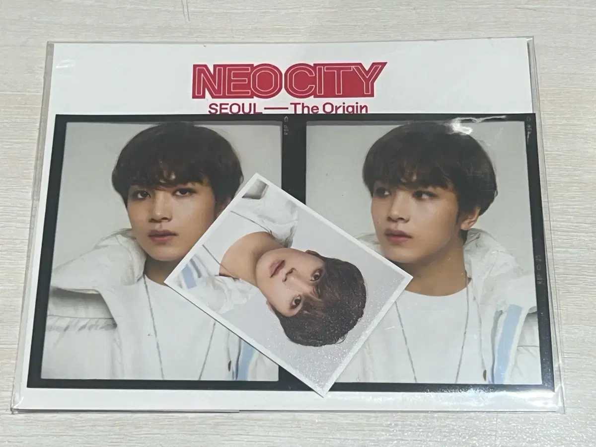 NCT 127 NeoCity haechan Filmset Proof Photo Certificate