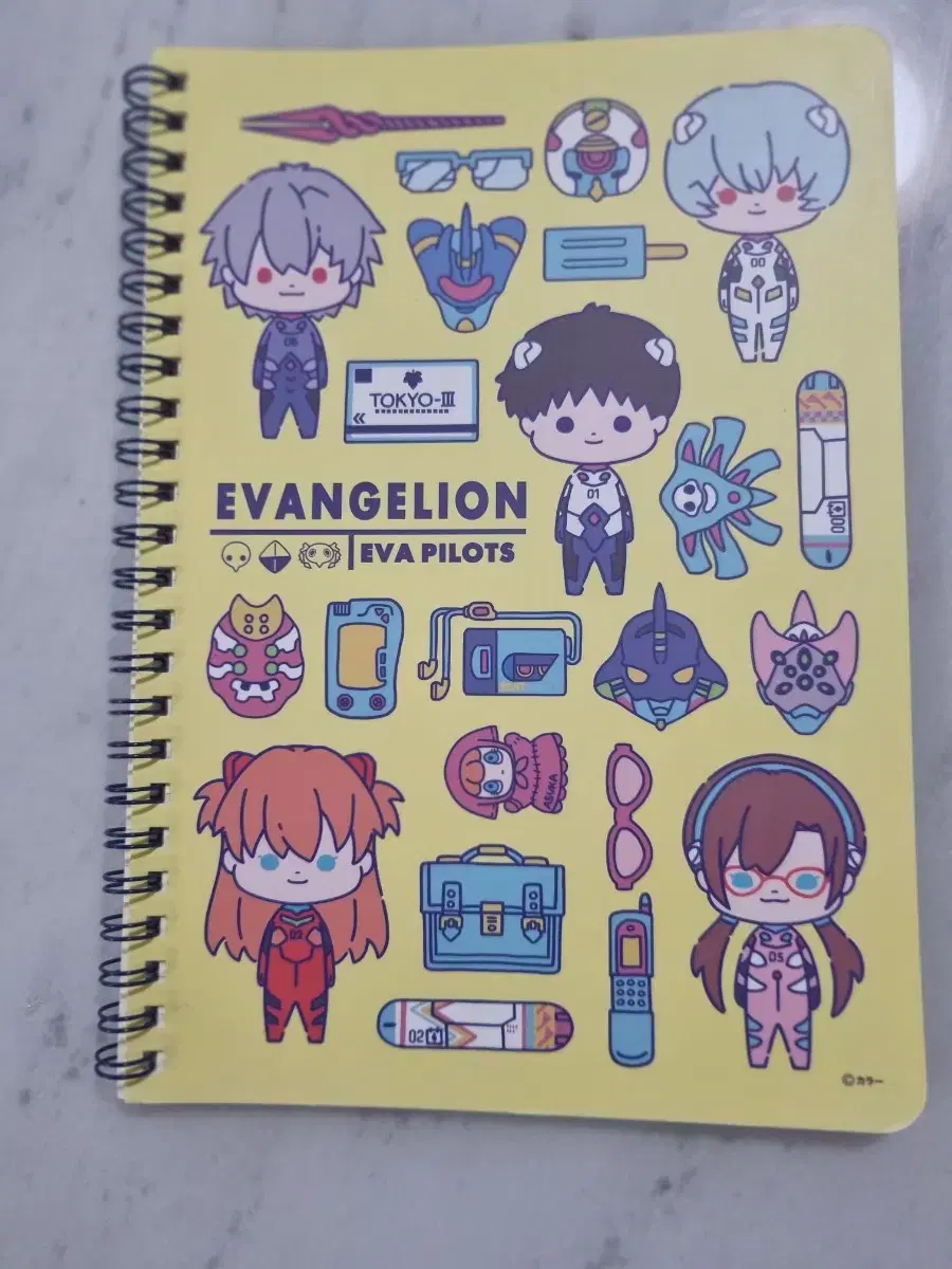 Evangelion A5 Notebook,Zipper Bag