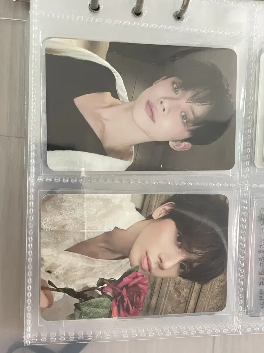 Bulk) txt Déjà vu yeonjun taehyun album photocard wts Minisword