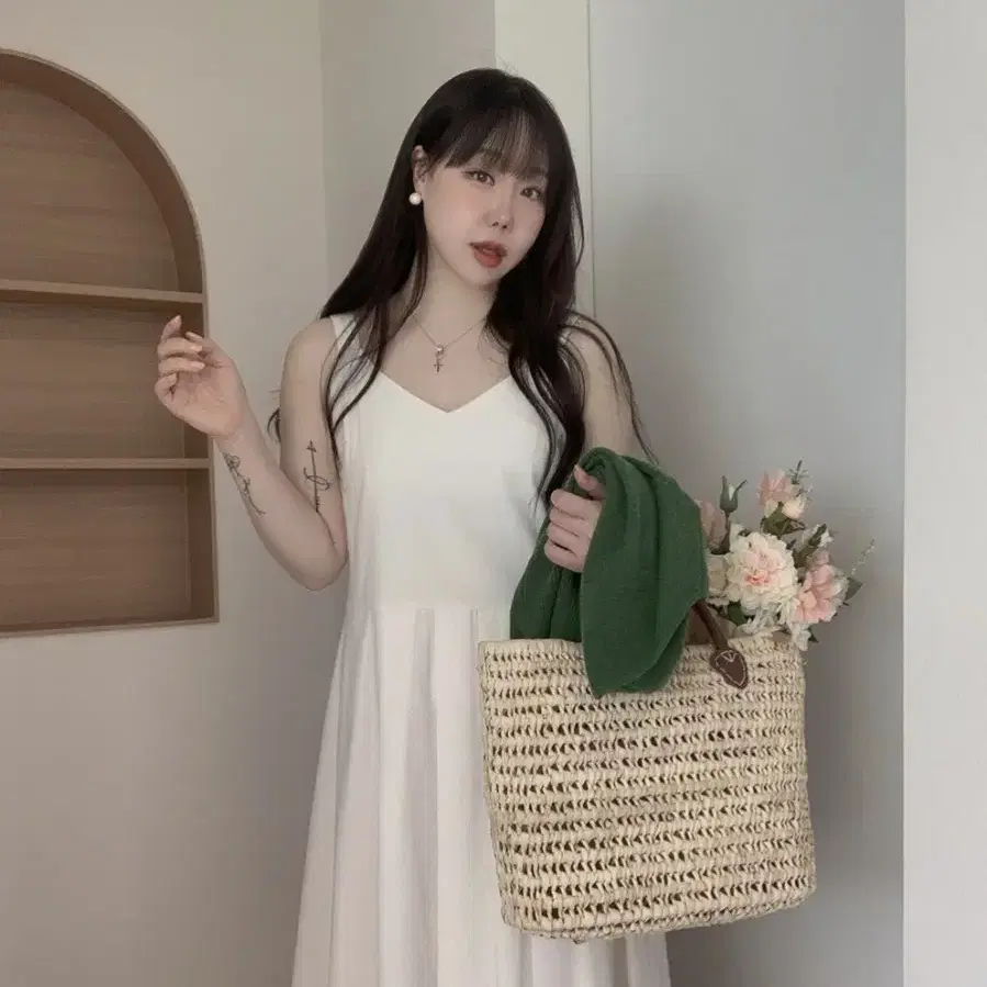 하비언니 #11867 플레어 롱원피스