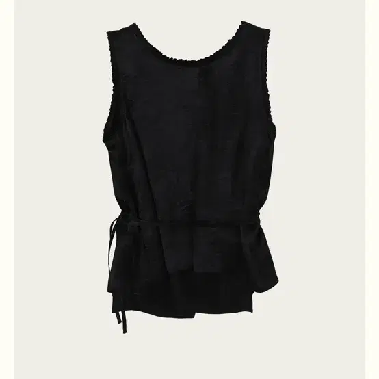 리본빗 Tippy shirring blouse -black