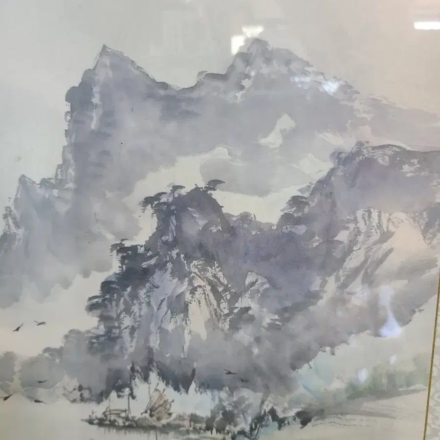 백산배종록산수화그림