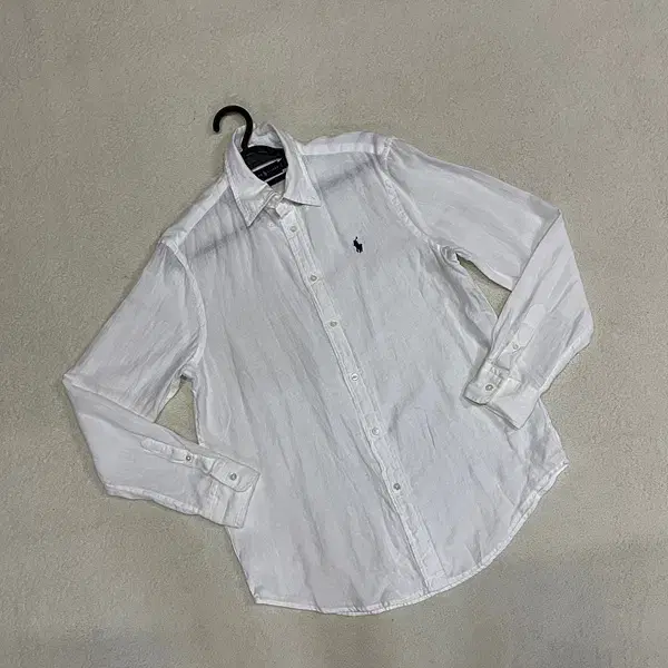 S Polo Linen White Shirt Southern B.2341