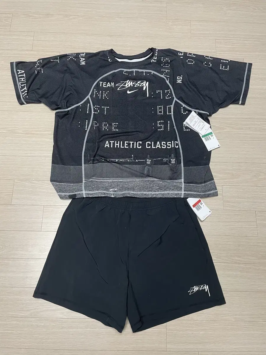 Nike x Stussy UV Crew T-Shirt & Water Shorts