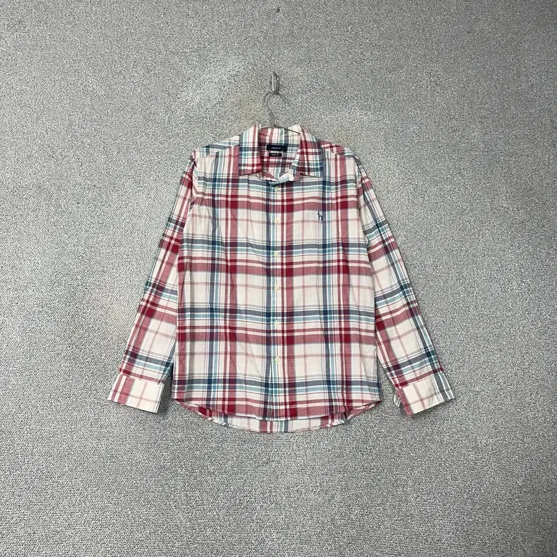 Hodges Slim Fit Logo Check Shirt 105